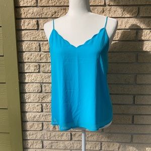 [naked zebra] Blue Sleeveless Top